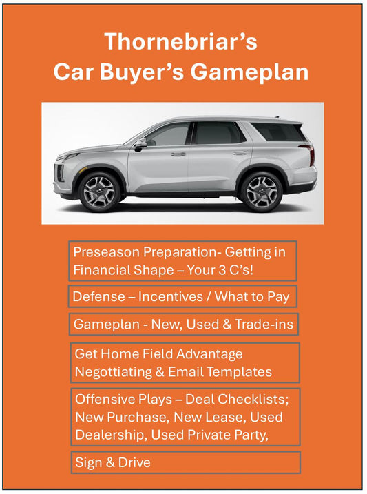 Car Buyer's Gameplan- Car buying service guide